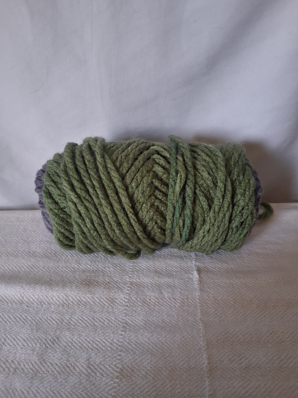 Soft Olive Green Chunky Yarn Skein - Women Other